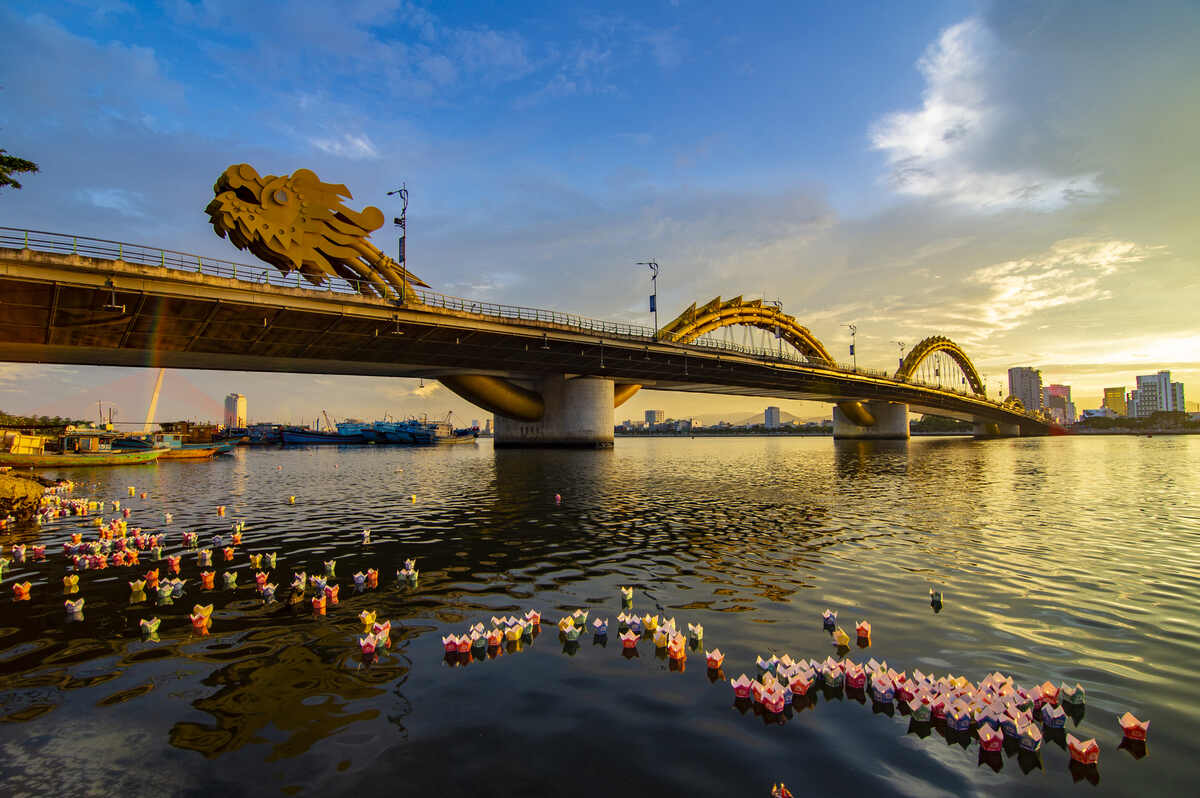 Dragon Bridge in Da Nang