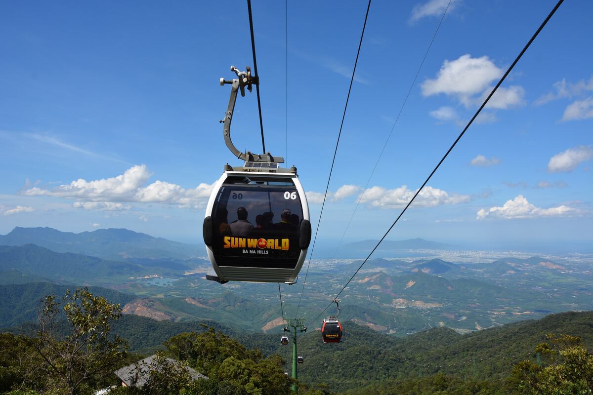 Take the Cable Car at the Ba Na Hills