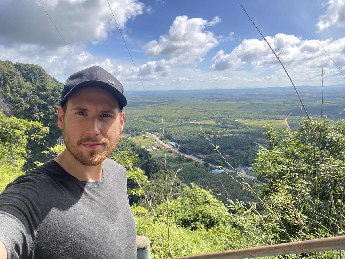 Trekking up the Tiger Cave Temple in Krabi