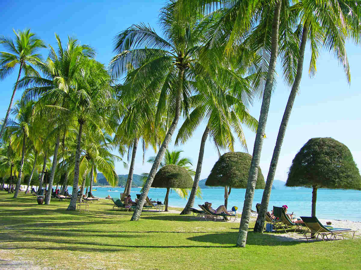 Cenang Beach in Langkawi, Malaysia