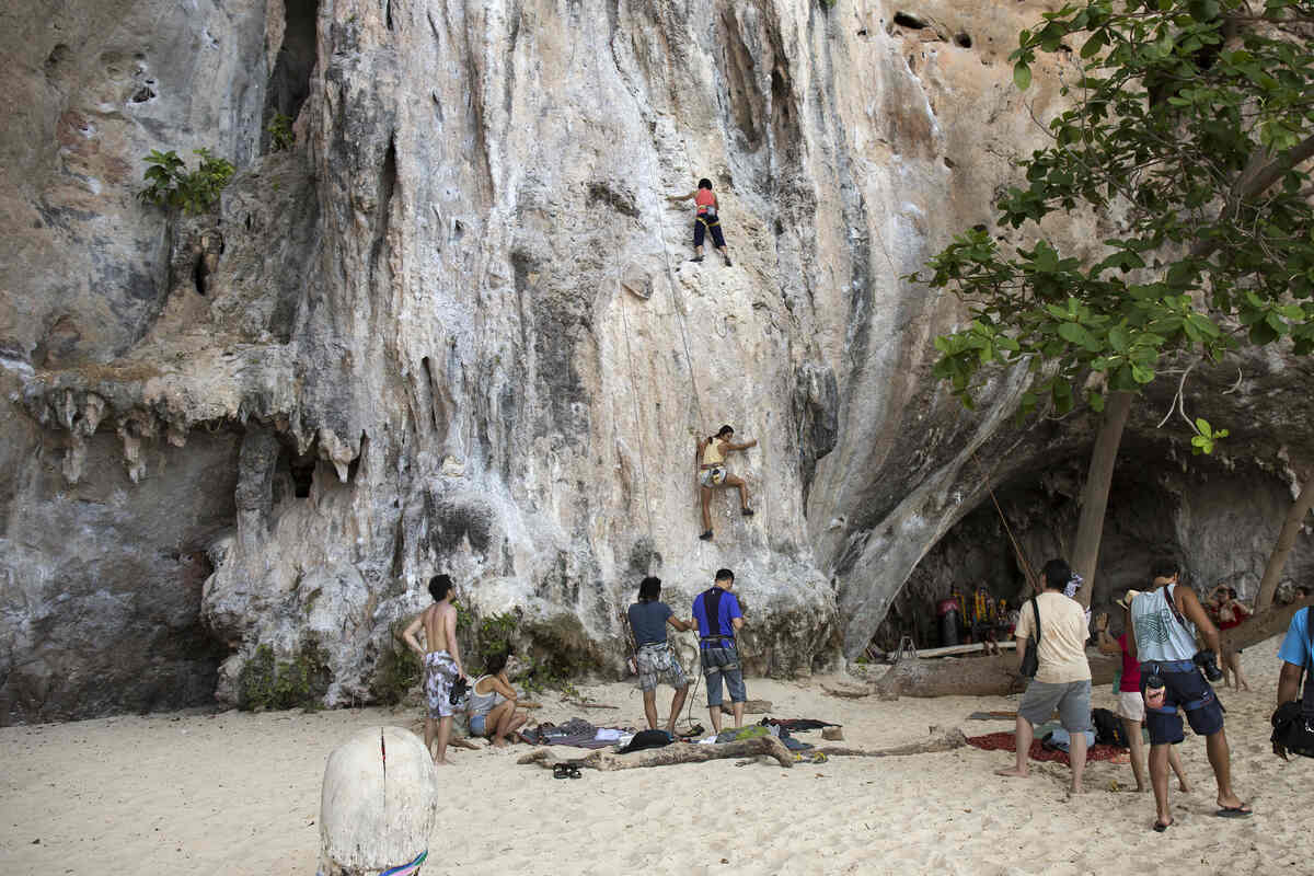 Half-Day Rock Climbing at Railay Beach