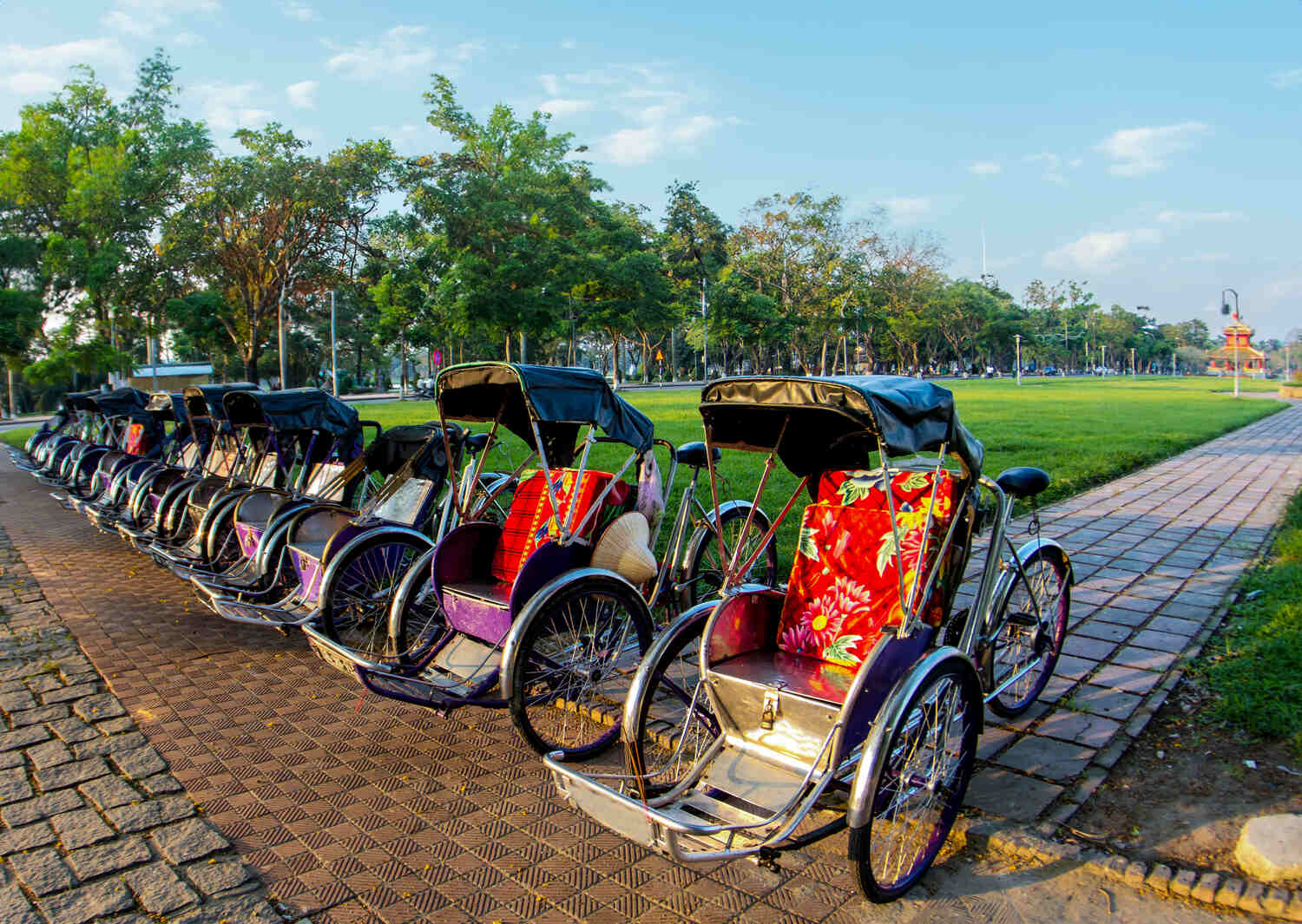 Cyclos in Hue Vietnam