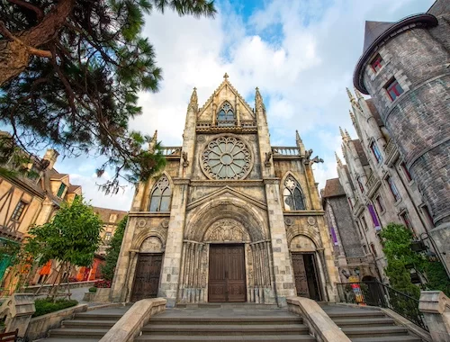 French Church at Ba Na Hills Da Nang