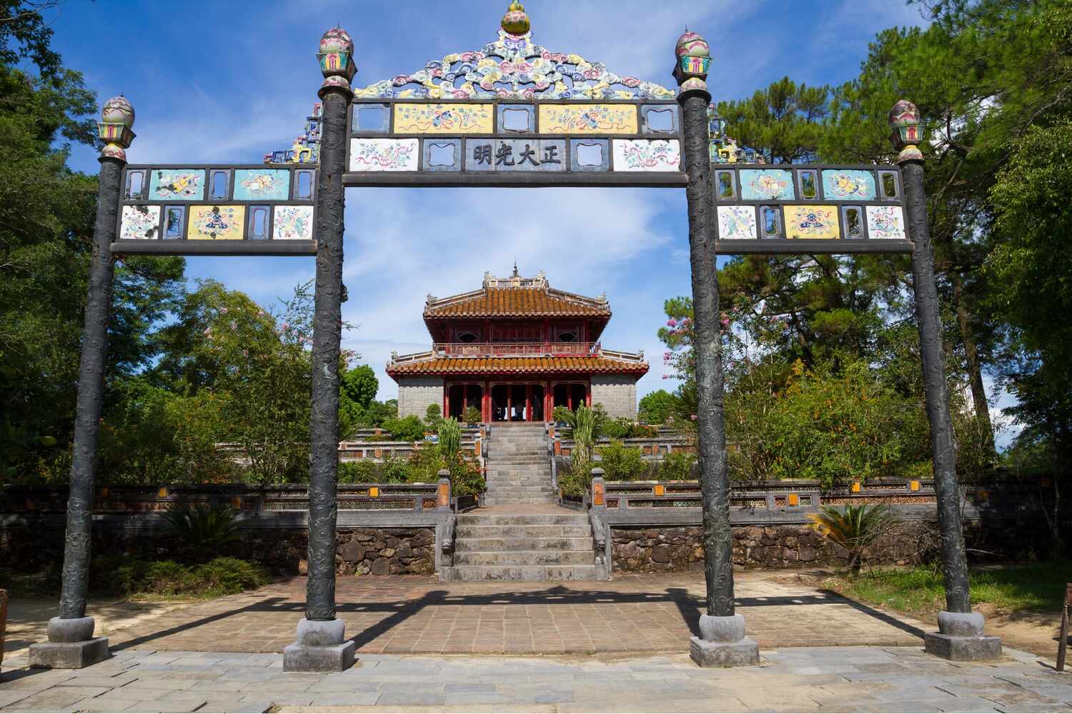 Minh Mang Tomb in Hue