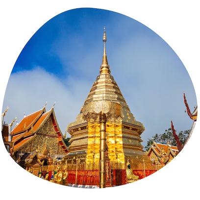 Wat Umong and Doi Suthep Night Tour